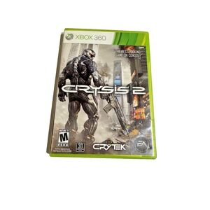 Crysis 2 Microsoft Xbox 360 2011 Complete CIB Video Game